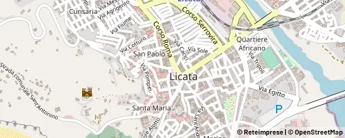 Mappa Licata