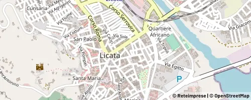Mappa Licata