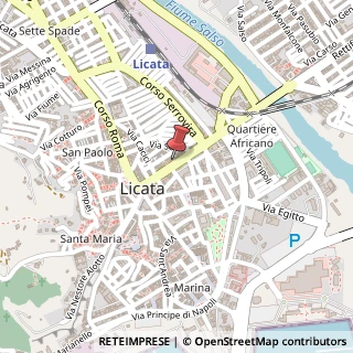 Mappa Corso Umberto,  32, 92027 Licata, Agrigento (Sicilia)