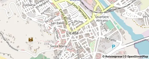 Mappa Licata