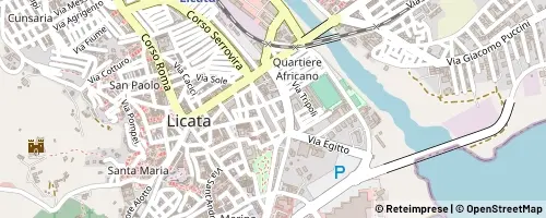 Mappa Licata