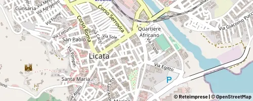 Mappa Licata