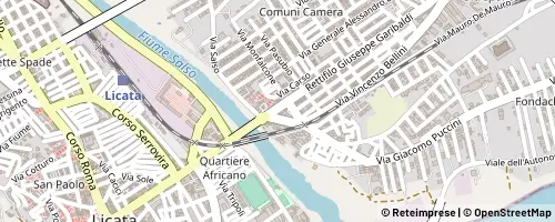 Mappa Licata