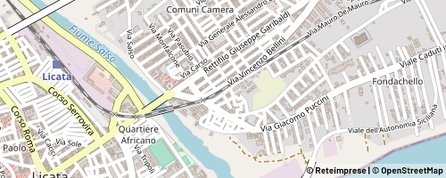 Mappa Licata