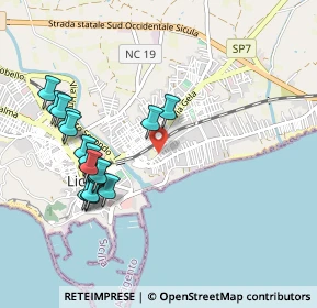 Mappa Via Paisiello, 92027 Licata AG, Italia (1.14625)