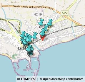 Mappa Via Paisiello, 92027 Licata AG, Italia (0.835)