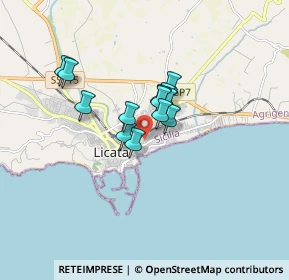 Mappa Via Paisiello, 92027 Licata AG, Italia (1.22385)