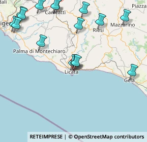 Mappa Via Paisiello, 92027 Licata AG, Italia (23.4675)