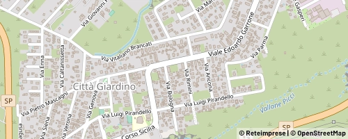 Mappa Melilli