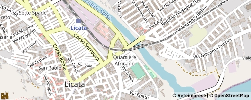 Mappa Licata