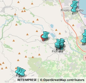 Mappa Via Minzoni, 96010 Solarino SR, Italia (6.02)