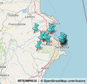 Mappa 96010 Solarino SR, Italia (10.87563)