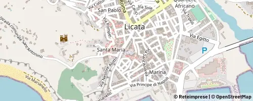 Mappa Licata