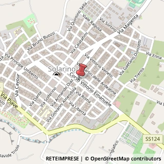 Mappa Corso Vittorio Emanuele, 43, 96010 Solarino, Siracusa (Sicilia)