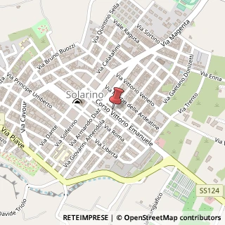 Mappa Corso Vittorio Emanuele, 22, 96010 Solarino, Siracusa (Sicilia)