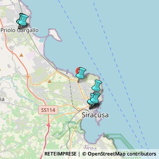Mappa Via Franca Maria Gianni, 96100 Siracusa SR, Italia (5.53091)