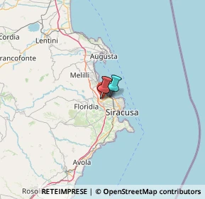 Mappa Via Luigi Pirandello, 96010 Melilli SR, Italia (41.40643)
