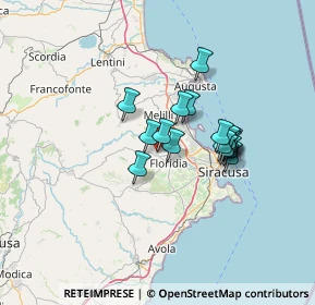 Mappa Viale Ragusa, 96010 Solarino SR, Italia (11.26588)