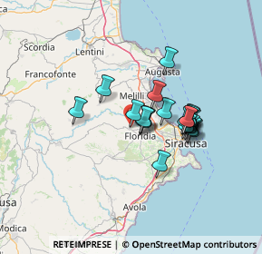 Mappa Viale Ragusa, 96010 Solarino SR, Italia (11.5765)