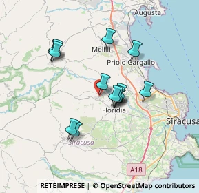 Mappa Viale Ragusa, 96010 Solarino SR, Italia (6.48786)