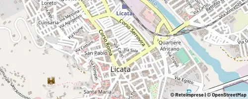 Mappa Licata