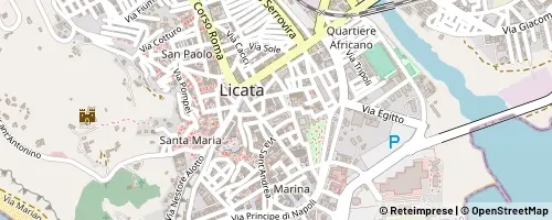 Mappa Licata
