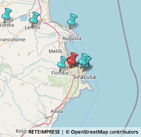 Mappa Corso Sicilia, 96010 Melilli SR, Italia (21.25417)