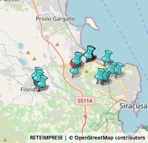 Mappa Corso Sicilia, 96010 Melilli SR, Italia (3.192)