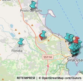 Mappa Corso Sicilia, 96010 Melilli SR, Italia (6.4815)