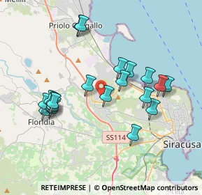 Mappa Corso Sicilia, 96010 Melilli SR, Italia (4.119)