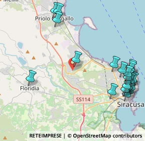 Mappa Corso Sicilia, 96010 Melilli SR, Italia (6.309)