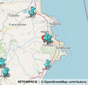 Mappa Via Dante, 96010 Solarino SR, Italia (25.59182)