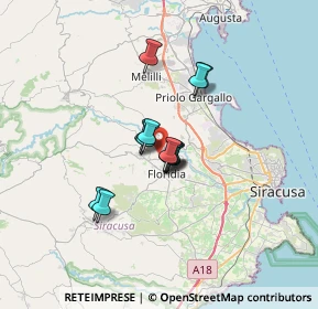 Mappa Via Siracusa, 96014 Floridia SR, Italia (4.72846)