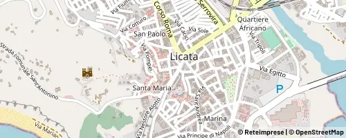 Mappa Licata