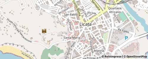 Mappa Licata