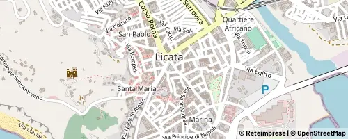 Mappa Licata