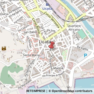 Mappa Corso Vittorio Emanuele, 20, 92027 Licata, Agrigento (Sicilia)