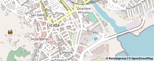 Mappa Licata