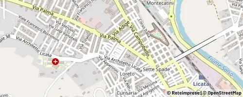 Mappa Licata