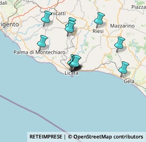 Mappa Via Montesanto, 92027 Licata AG, Italia (11.80462)