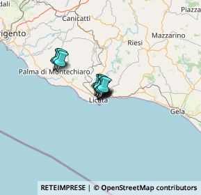 Mappa Via Montesanto, 92027 Licata AG, Italia (6.02071)