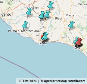 Mappa Via Montesanto, 92027 Licata AG, Italia (20.7515)