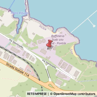 Mappa Via Stentinello, 12, 96100 Siracusa, Siracusa (Sicilia)