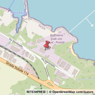 Mappa Via Stentinello, 18, 96100 Siracusa, Siracusa (Sicilia)