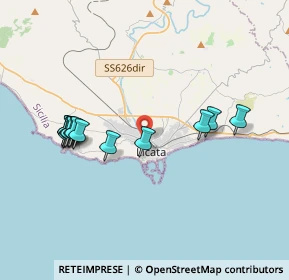 Mappa Via Archimede, 92027 Licata AG, Italia (4.21615)