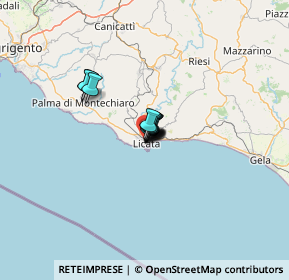 Mappa Via Archimede, 92027 Licata AG, Italia (4.91)