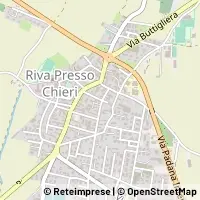 地图 Riva Presso Chieri