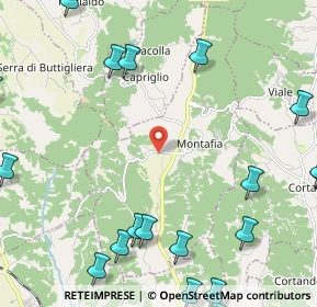 Mappa Strada Provinciale, 14014 Montafia AT, Italia (3.3645)