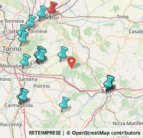 Mappa Strada Provinciale, 14014 Montafia AT, Italia (20.0885)