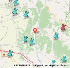 Mappa Strada Provinciale, 14014 Montafia AT, Italia (6.29364)